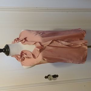 Ann Taylor dusty rose sleeveless blouse